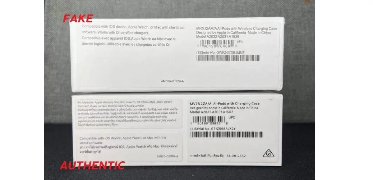 Check-Via-the-Serial-Number-AirPods-pro-Are-Fake